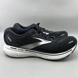 Brooks Ghost 14 Running Shoes Women Size 9 D Wide Black Comfort Cushion Sneakers